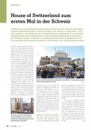 House of Switzerland for the first time in Switzerland