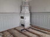 Dalle d'étage avant amélioration