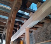 Mesures d'assainissement dans la cave à vin