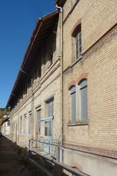 The facades are partially listed.