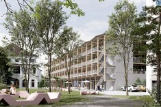 First place in the Sauerländer-Areal development study, Aarau