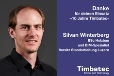 10 Jahre Firmentreue, Danke Silvan Winterberg