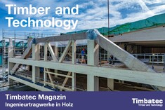 Structures d'ingénierie en bois | Focus sur le dernier magazine Timbatec